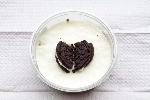 Cheesecake oreo Stock-Fotos