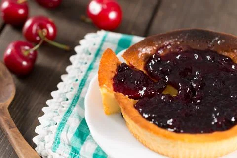 Cheesecake Foto stock