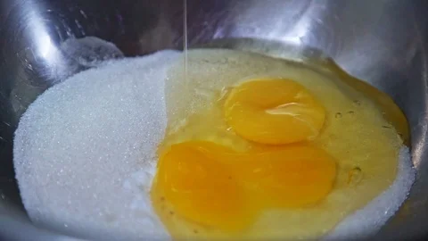 Cheesecake preparation process Stock Footage 120071698