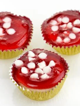 Cheesecake samples Stock Photos