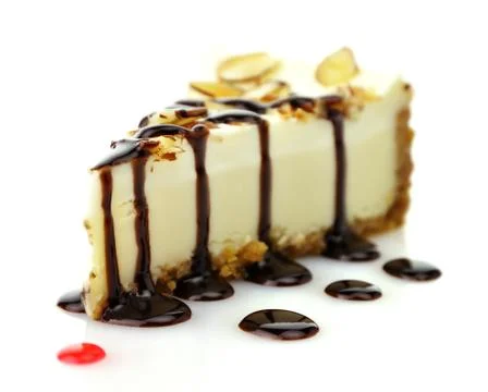 Cheesecake slice Stock Photos