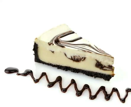 Cheesecake slice Stock Photos