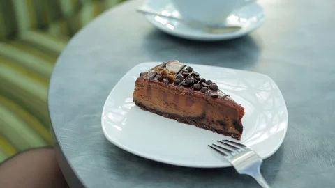 Cheesecake for you Stock Footage 71996891