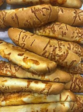 Cheesy bread sticks 写真素材