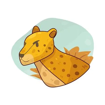 Cheetah illustration Stock Illustration
