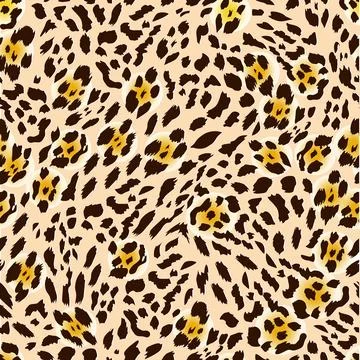 Cheetah leopard big cat texture pattern 1. Vector illustration Illustrazione stock