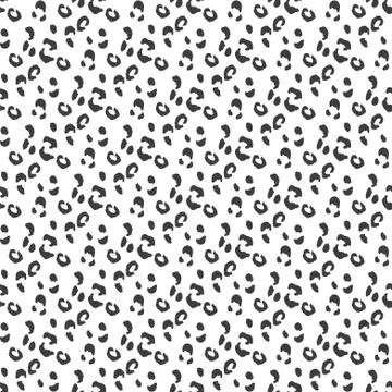 Cheetah seamless vector pattern. Stock Illustration