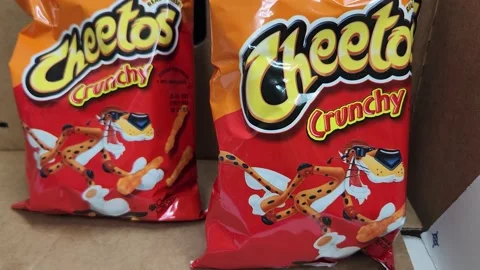 Cheetos Crunchy Bag | Stock Video | Pond5