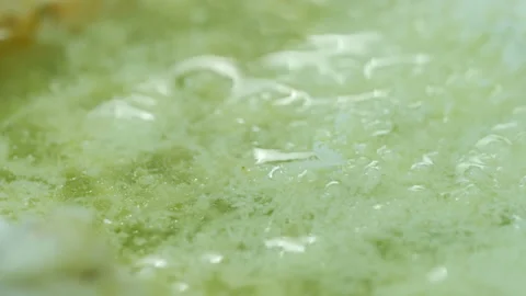 Chef Adds Grated Cheese to Risotto Video stock 145638919