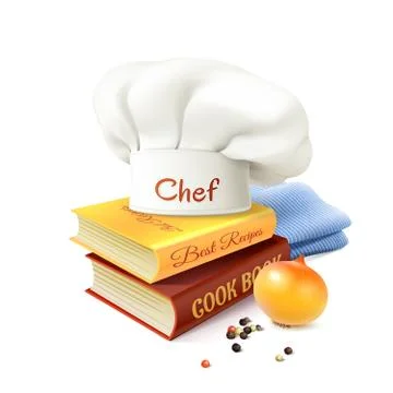 Chef And Cooking Concept Illustration