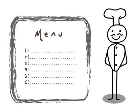 Chef banner vector Stock Illustration