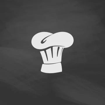 Chef cap computer symbol Stock Illustration