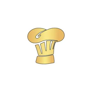 Chef cap computer symbol Stock Illustration