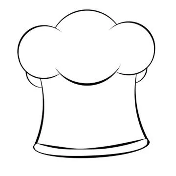 Chef cap design 스톡 일러스트
