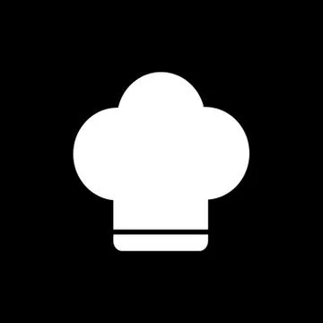 Chef cap icon Illustration design Stock Illustration