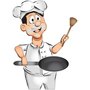 Chef cartoon charracter Stock Illustration
