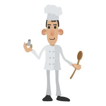 Chef cartoon icon Stock Illustration