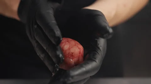 Chef composing a dish in a creative way Stock Footage 269727516