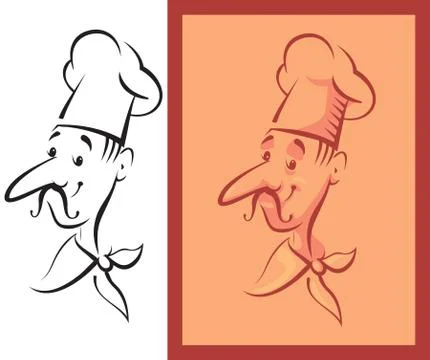 Chef cook Stock Illustration