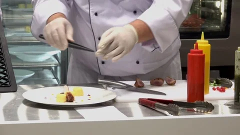 Chef cooking Video stock 77430406