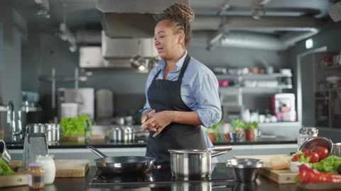 Chef Cooking Stock-Footage 169477721