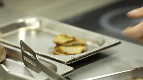 The chef is cooking mushrooms 11 Stock-Footage 314977863