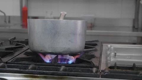 Chef cooking octopus Stock Footage 104103063