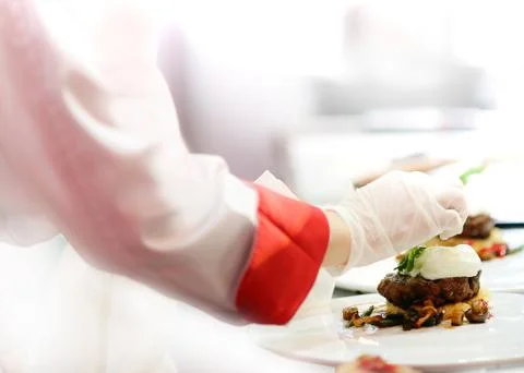 Chef cooking Stock Photos
