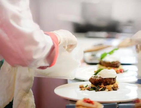 Chef cooking Stock Photos