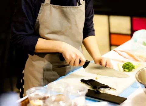 Chef cooking Stock Photos