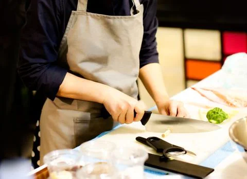 Chef cooking Stock Photos