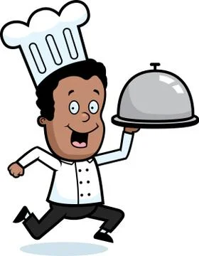 Chef Delivery Stock Illustration