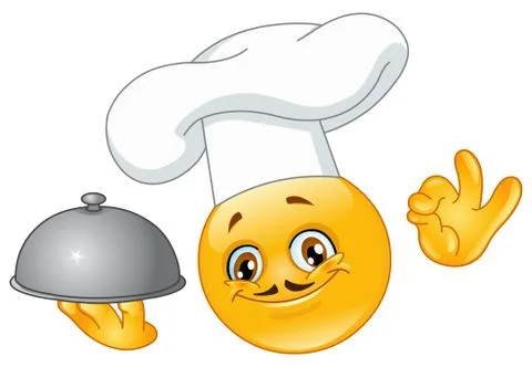 Chef emoticon Stock Illustration