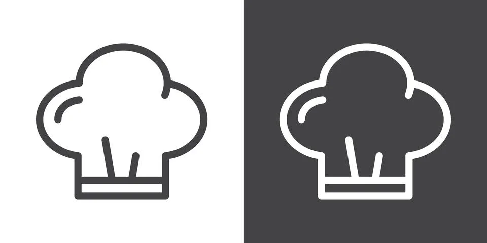 Chef hat icon Stock Illustration