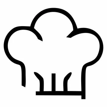 Chef hat icon Stock Illustration