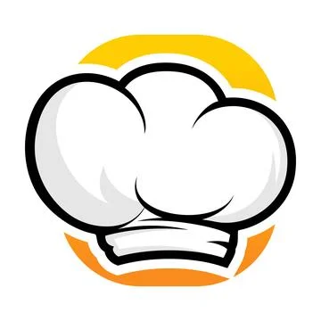 Chef Hat Icon Logo Design Template Inspiration Stock Illustration