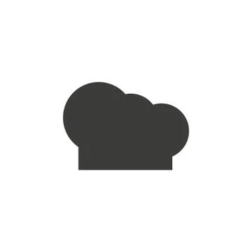 Chef hat icon simple cooking sign vector illustration Stock Illustration