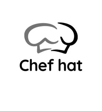 Chef hat logo Stock Illustration