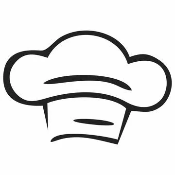 Chef hat logo Stock Illustration