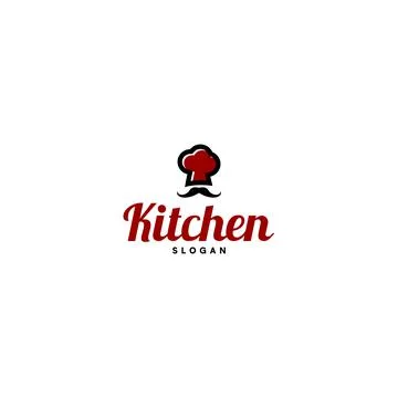 Chef Hat Logo Template vector Stock Illustration