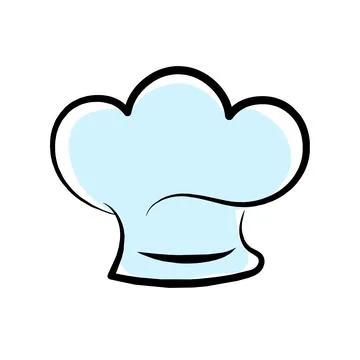 Chef hat logo vector isolated Stock-Illustration