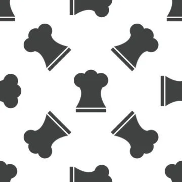 Chef hat pattern 스톡 일러스트