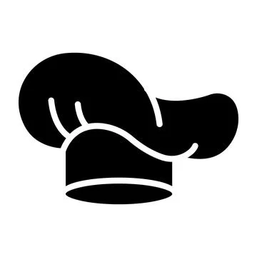 Chef Hat Vector Icon Design Illustration Stock Illustration
