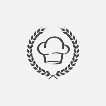 Chef hat vector icon Stock Illustration