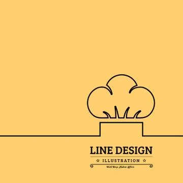Chef hat vector illustration Stock Illustration