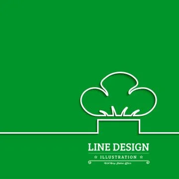 Chef hat vector illustration Stock Illustration