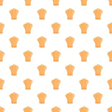 Chef hats cooking culinary seamless pattern background Stock Illustration