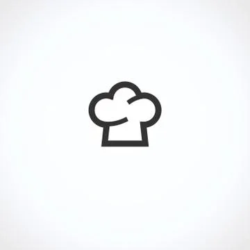 Chef hats set. Collection icon chef hats. Vector Illustrazione stock