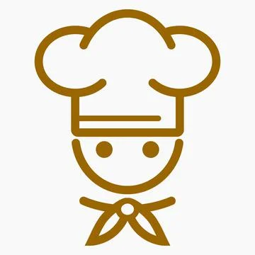 Chef icon. Stock Illustration