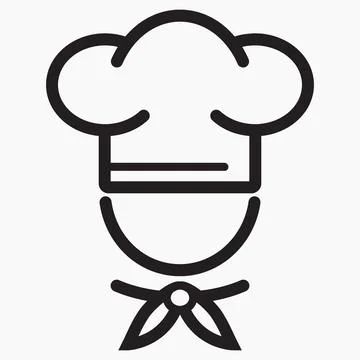 Chef icon. Stock Illustration
